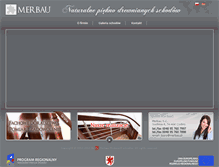 Tablet Screenshot of merbau.pl
